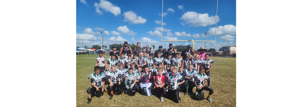 8U Football 2nd Champions